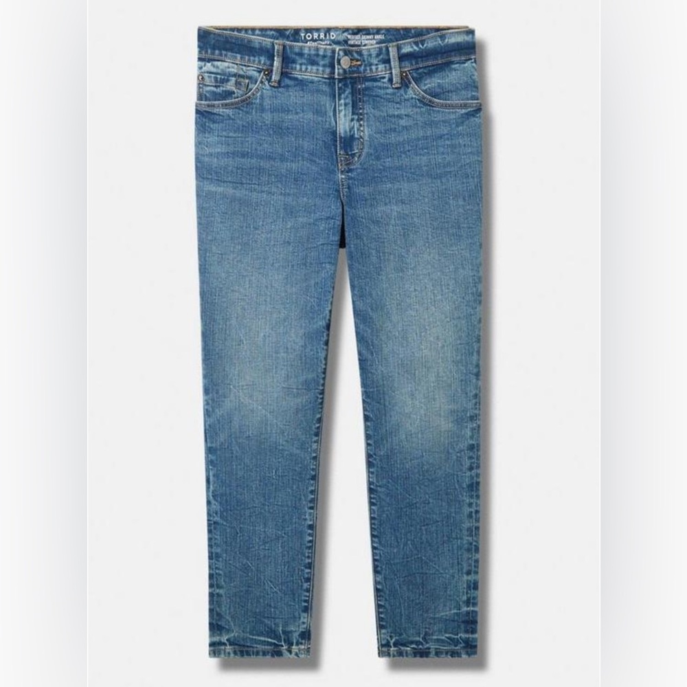 Torrid Perfect Skinny Ankle Vintage Stretch Mid-Rise NWT size 16T